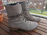 „Akira“ Stiefeletten grau Rauhleder Gr.38 Wandsbek - Hamburg Poppenbüttel Vorschau