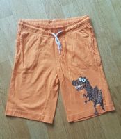 Kurze Hose Sweatshorts Dino leuchtend orange Gr. 134 Baumwolle Hessen - Steinbach Vorschau