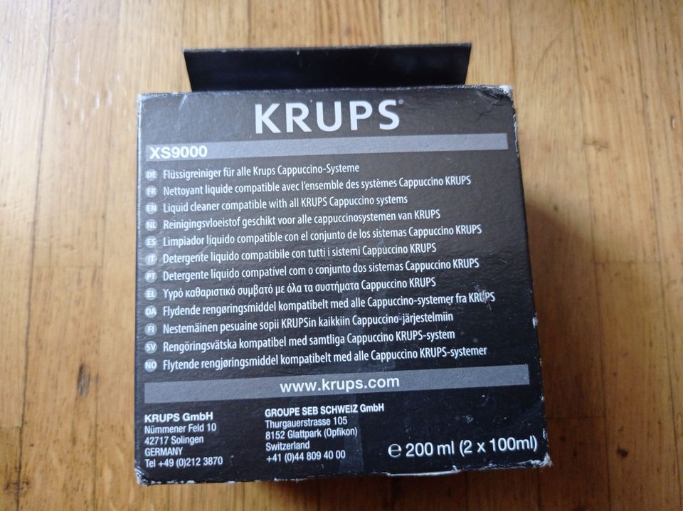 Krups XS 9000 Reiniger für Cappuccino-System Milchreiniger in Berlin