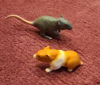 Schleich Hamster und Ratte Maus Pro Stück Hessen - Bickenbach Vorschau