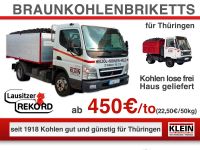 Braunkohle-Briketts Kohlen Rekord lose gekippt ab 450€/to für Mittel-Thüringen Thüringen - Herbsleben Vorschau