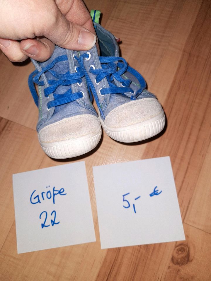 Schuhe 22, Puma Superfit Bisgaard, Sneaker, Sandalen,  Halbschuhe in Wülfershausen a.d.Saale