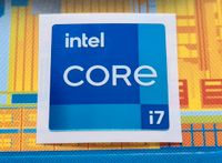 Intel Core i7 13th 14th Gen Raptor Lake CPU Aufkleber Sticker Sachsen - Chemnitz Vorschau