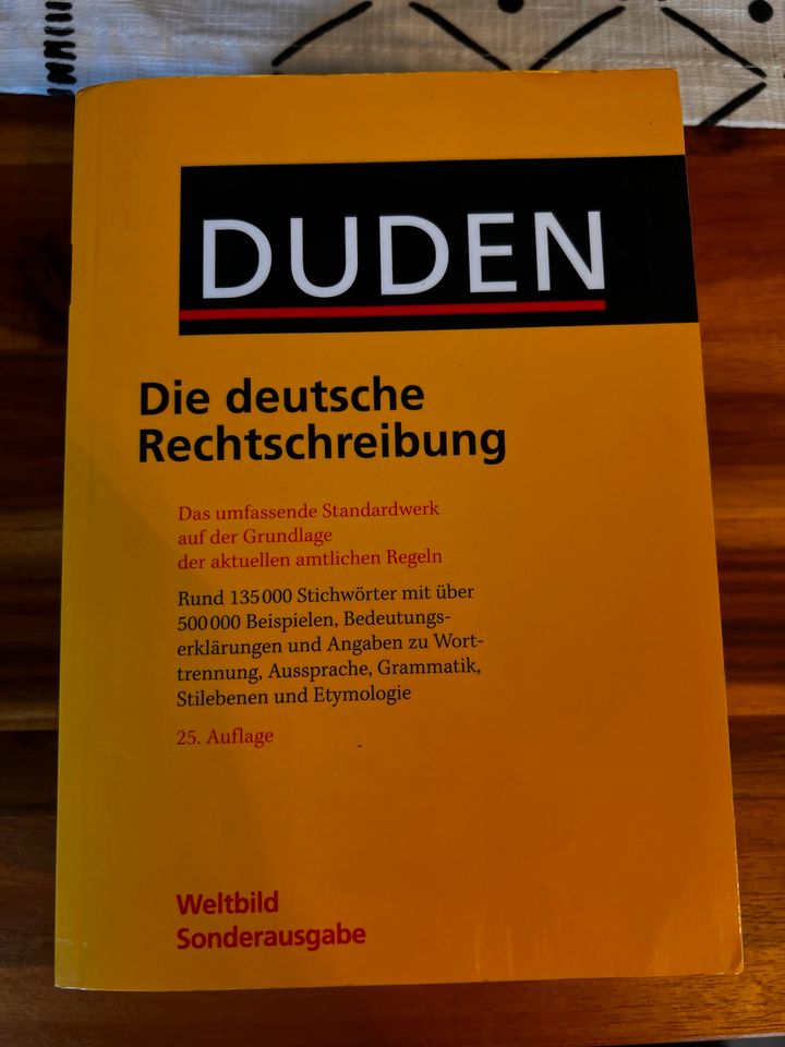 Duden Deutsche Rechtschreibung in Sonneberg