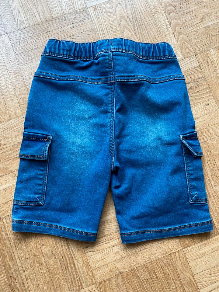 Shorts/kurze Hose - blau/grau - topomini - Gr.92 in Wentorf