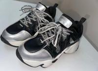 Emporio Armani Sneaker Halbschuh Schwarz Silber Bayern - Eggenfelden Vorschau