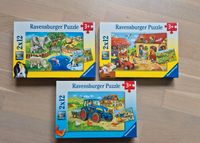 6 Ravensburger Puzzle, 12 teilig, Bauernhof, Zoo Bayern - Dießen Vorschau