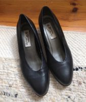 Schwarze Vintage Pumps Italien Gr. 37 Mitte - Wedding Vorschau