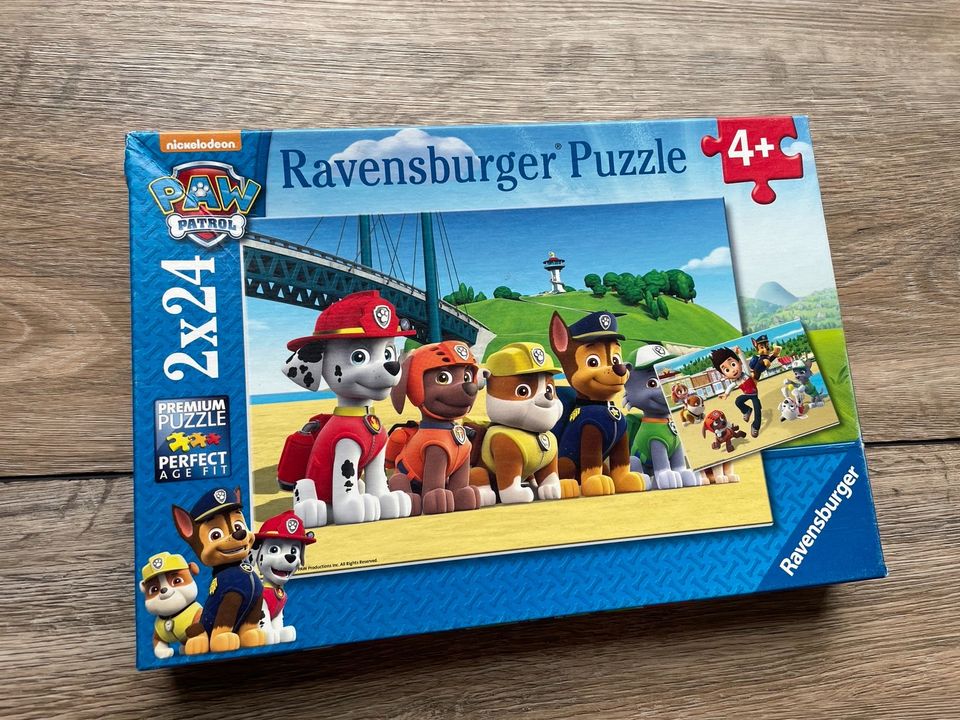 Puzzle Ravensburger von Paw Patrol 4+,vollständig in Brunsbuettel