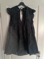 Strandkleid, Strandtunika, Lochstickerei, schwarz, H&M, Gr. L Niedersachsen - Oldenburg Vorschau