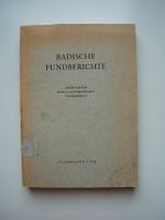 Badische Fundberichte 1958 - Amtliches Jahrbuch Ur + Frühgeschich Baden-Württemberg - Mühlhausen Vorschau