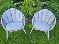 2x Lounge Sessel Gartenstuhl Dehner Florenz Alugestell wie NEU ! Schleswig-Holstein - Westerrönfeld Vorschau