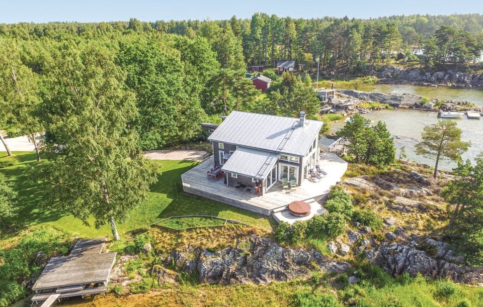 Ferienhaus in Schweden mit Seeblick in Steinhagen