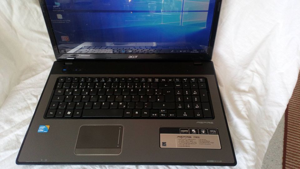 Acer   7741G  17 zoll laptop in Aura a. d. Saale