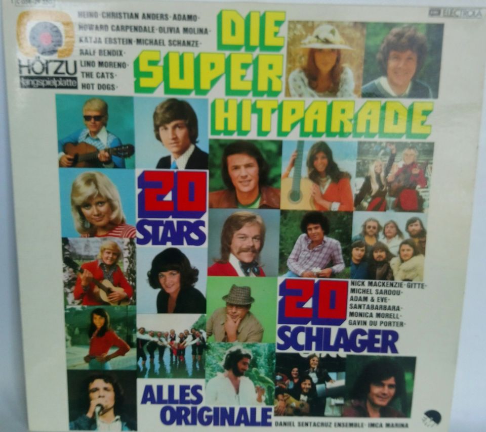 Die Super Hitparade - LP - Vinyl - Schallplatte - 1974 in Zeven