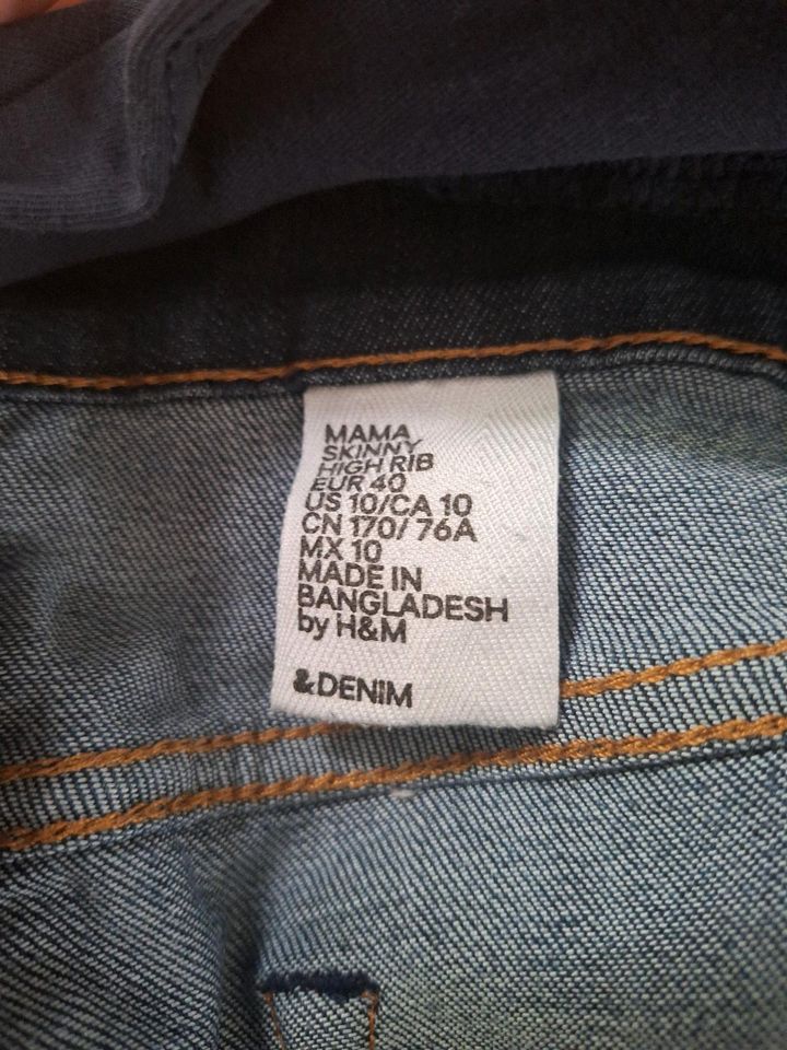 H&M MAMA Jeans 40 Umstandshose in Geldern