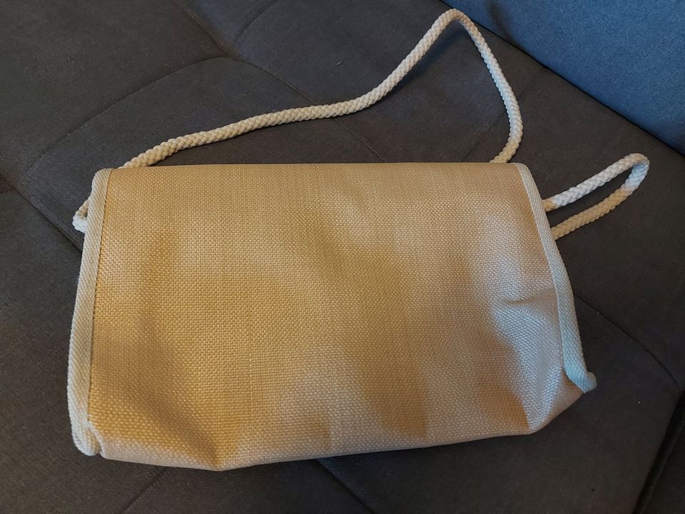 Handtasche Tasche sommerlich beige in Nindorf