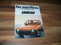 Fiat Ritmo Prospekt von 9/1978 sehr selten und neuwertig!! Niedersachsen - Göttingen Vorschau