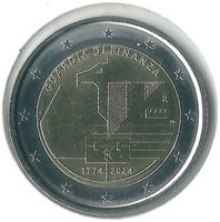 Italien 2 Euro 2024 250 Jahrestag der Gründung der Finanzgarde Rheinland-Pfalz - Bitburg Vorschau