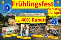 eBike Rabatte bis 40% Frühlingsfest 13.4. OrangeBike Kaerlsruhe Durmersheimer Str. Baden-Württemberg - Karlsruhe Vorschau