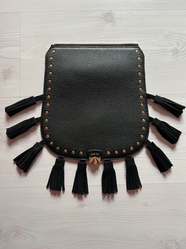 ✪ ZOÉ LU schwarze Wechselklappe für Tasche ✪ Bohemian Me ✪ Zoe Lu in Hanau