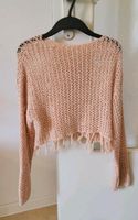 Mädchen pullover mit Franzen Gr.140 Hessen - Kassel Vorschau