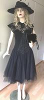 Vintage Petticoat Designer Abend Kleid mit Perlen und Pailletten Niedersachsen - Meine Vorschau