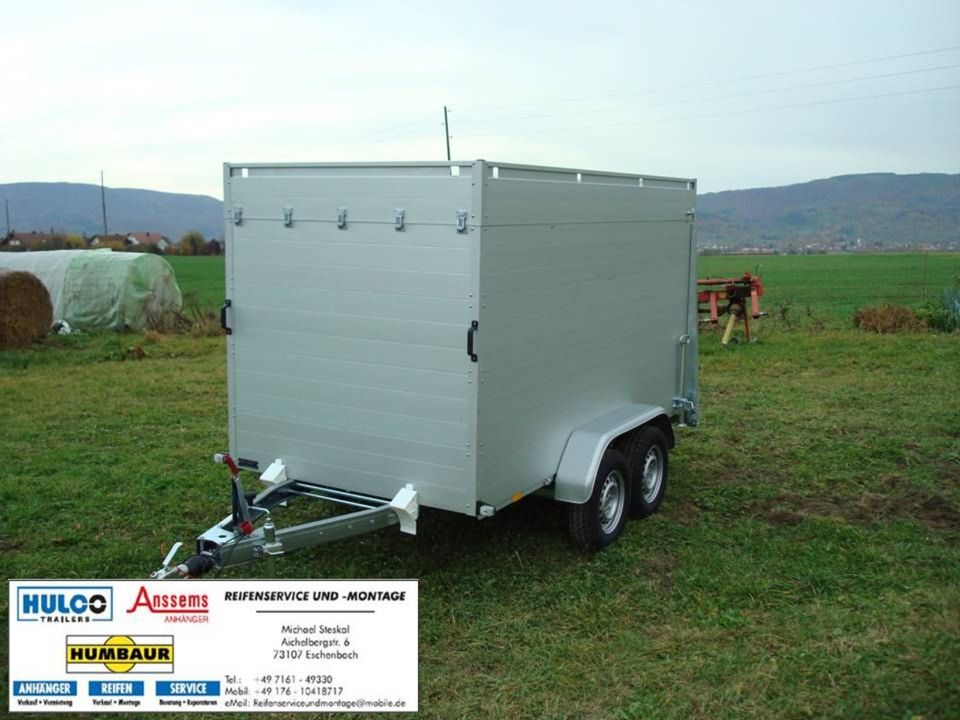 Anssems GTT1500-301x126x118VT2, Kofferanhänger, neu in Eschenbach Württemberg