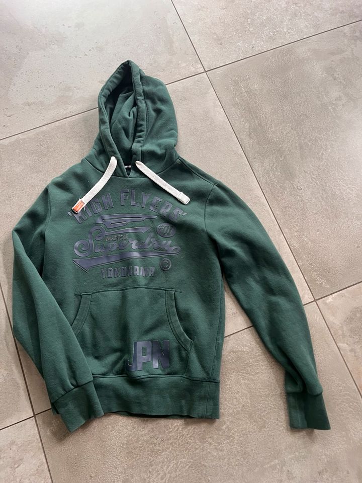 Superdry Pullover Hoodie grün M in Kevelaer