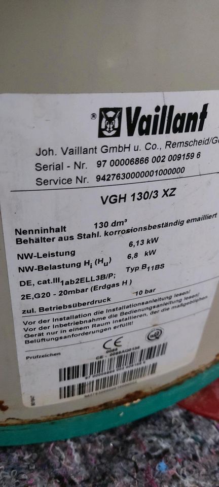 Vaillant VGH 130/3 XZ Gasbrenner. in Schwaig