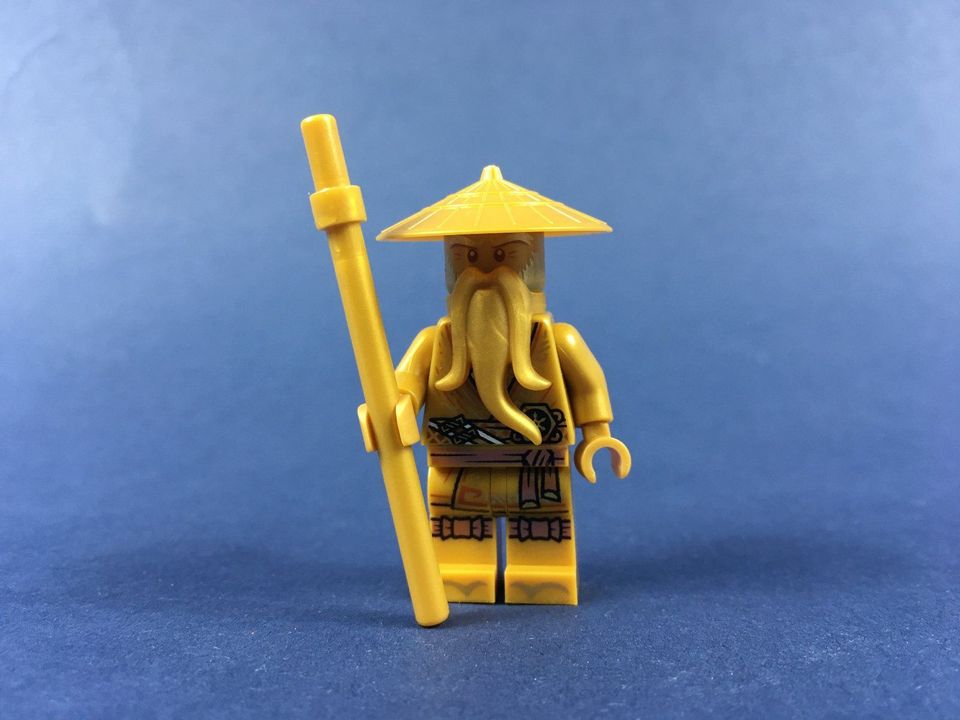 Lego® Goldener Wu NEU! Sensei Meister njo658 71741 Ninjago Figur in Sonneberg