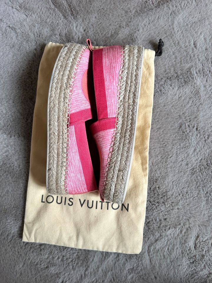 Original Louis Vuitton Espadrilles Gr 38/39 in Hiddenhausen