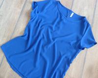 Bluse Top  Amisu blau M kurzarm Blusenshirt royalblau Düsseldorf - Friedrichstadt Vorschau