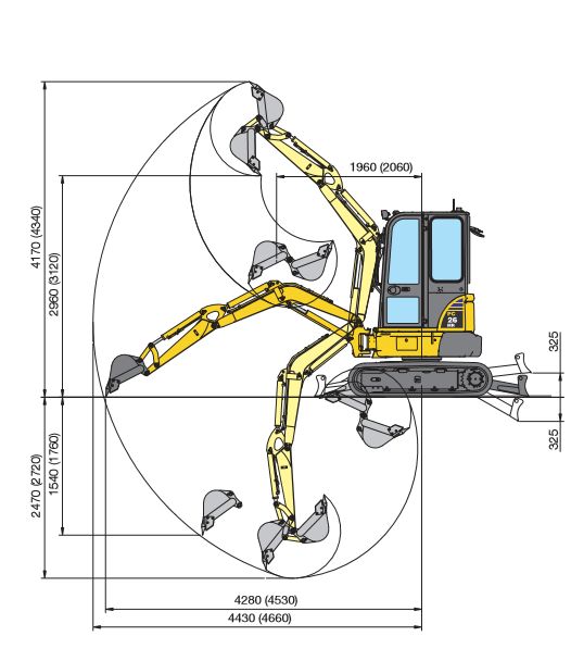 Bagger Minibagger 2,8t  *Mieten* in Schwerte