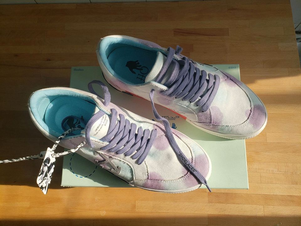 OFF-WHITE Vulc Low "WHITE  LILAC TIE DYE" in Ebringen