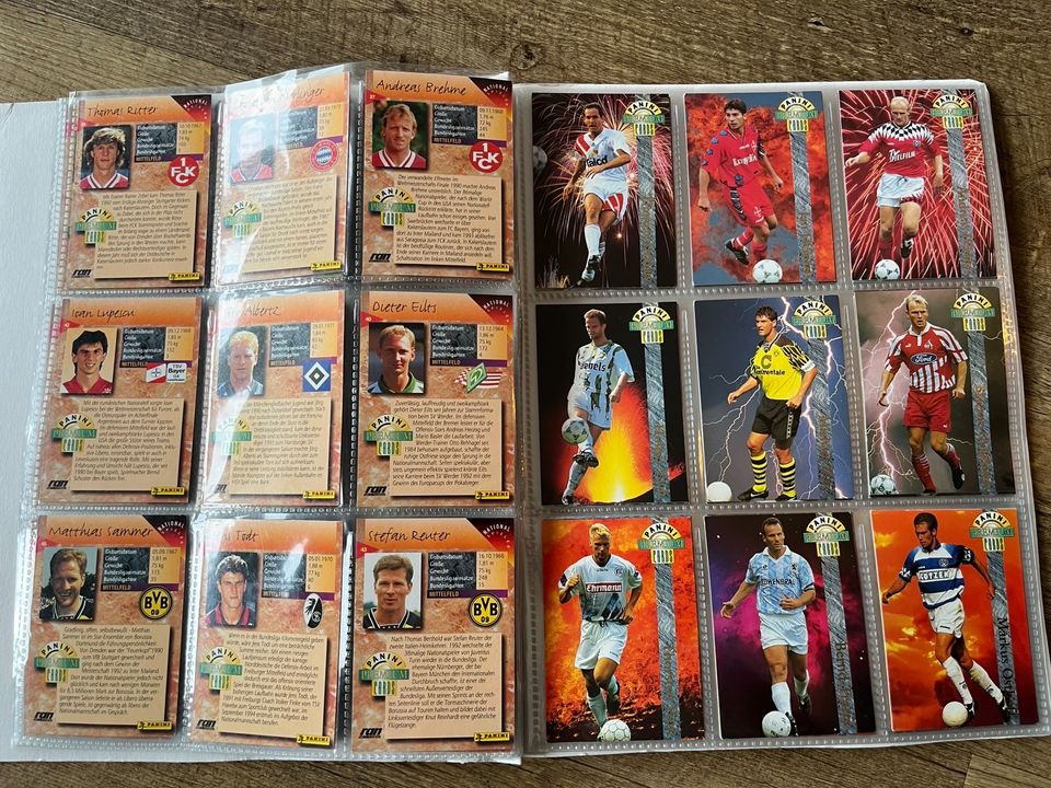 Fußball Karten Panini Premium Cards 94/95 vollständig in Göttingen