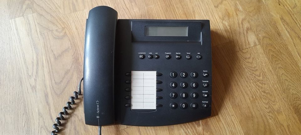 Retro Telefon Actron C1 von der Telekom in schwarz in Freystadt