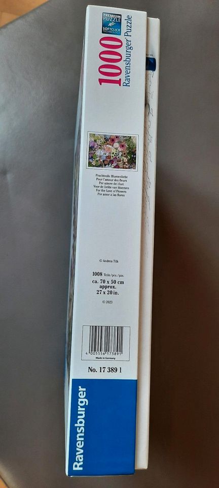 Ravensburger Puzzle 17389 Prachtvolle Blumenliebe in Freiburg im Breisgau