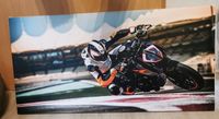 Leinwand Bild Motorrad KTM  Rennstrecke 80 x 40cm Rheinland-Pfalz - Essenheim Vorschau