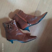 Rehbraune PRADA - Stiefeletten Gr. 35 1/2 - schmale Form Niedersachsen - Burgwedel Vorschau