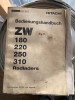 Betriebsanleitung + Ersatzteilliste Hitachi Radlader ZW 180 Baden-Württemberg - Rot an der Rot Vorschau