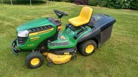 Rasentraktor John Deere X166R Rasenmäher Fangkorb Deflektorhaube Bayern - Meeder Vorschau