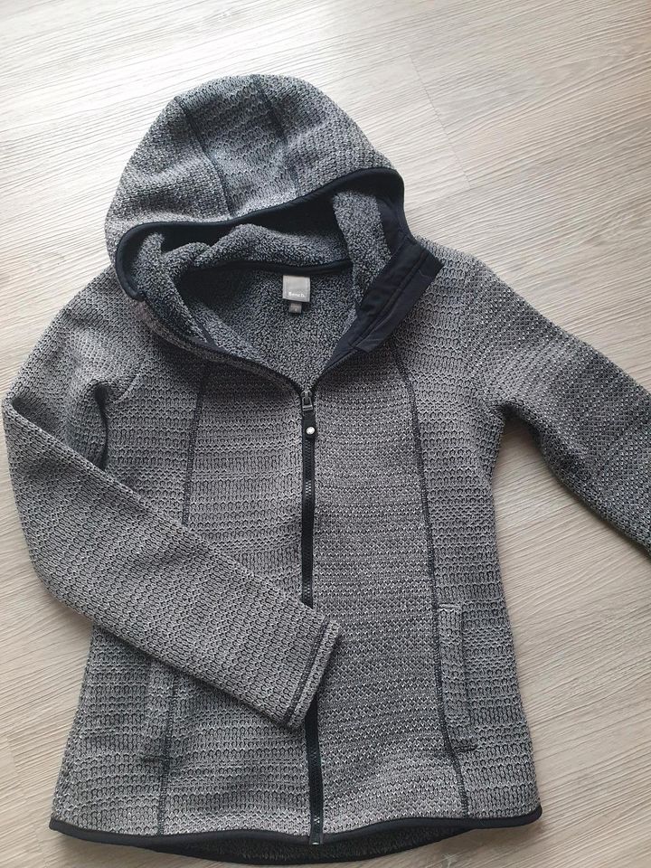 Übergangsjacke von Bench, Gr. S, schwarz meliert in Karlsbad