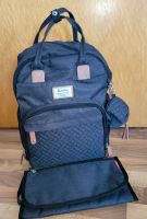 Wickelrucksack mit Wickelunterlage und Schnullertasche Hessen - Romrod Vorschau