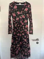 Vila tolles Kleid Damen schwarz mit Rosen. Ärmel transparent ❤️ Nordrhein-Westfalen - Rheine Vorschau