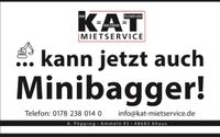 Vermietung Minibagger Wacker Neuson EZ 17 - auch inkl. Bediener✅ Nordrhein-Westfalen - Ahaus Vorschau