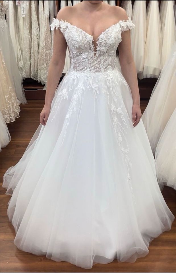 Brautkleid Weiß Hochzeitskleid Kleid Standesamt Prinzessinnen in Berlin