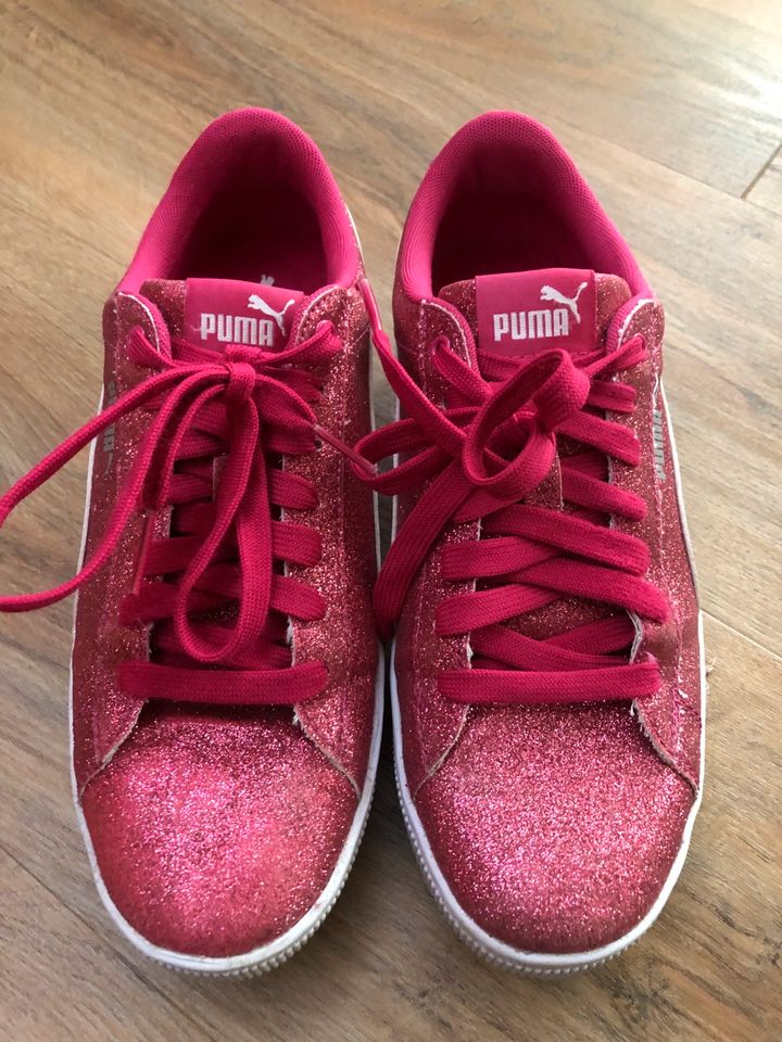 PUMA Vikky Platform Glitz Sneaker Gr. 39 wie neu in St. Kilian