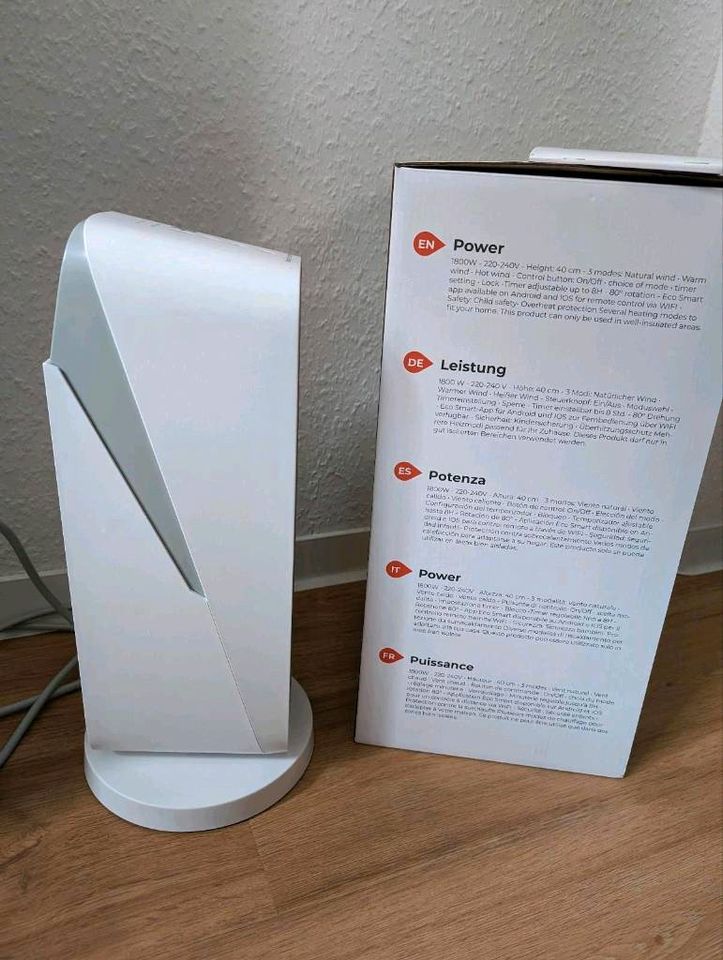 Ventilator & Heizlüfter, WiFi, Smarthome App Tuya Alexa, wie NEU! in Ulm