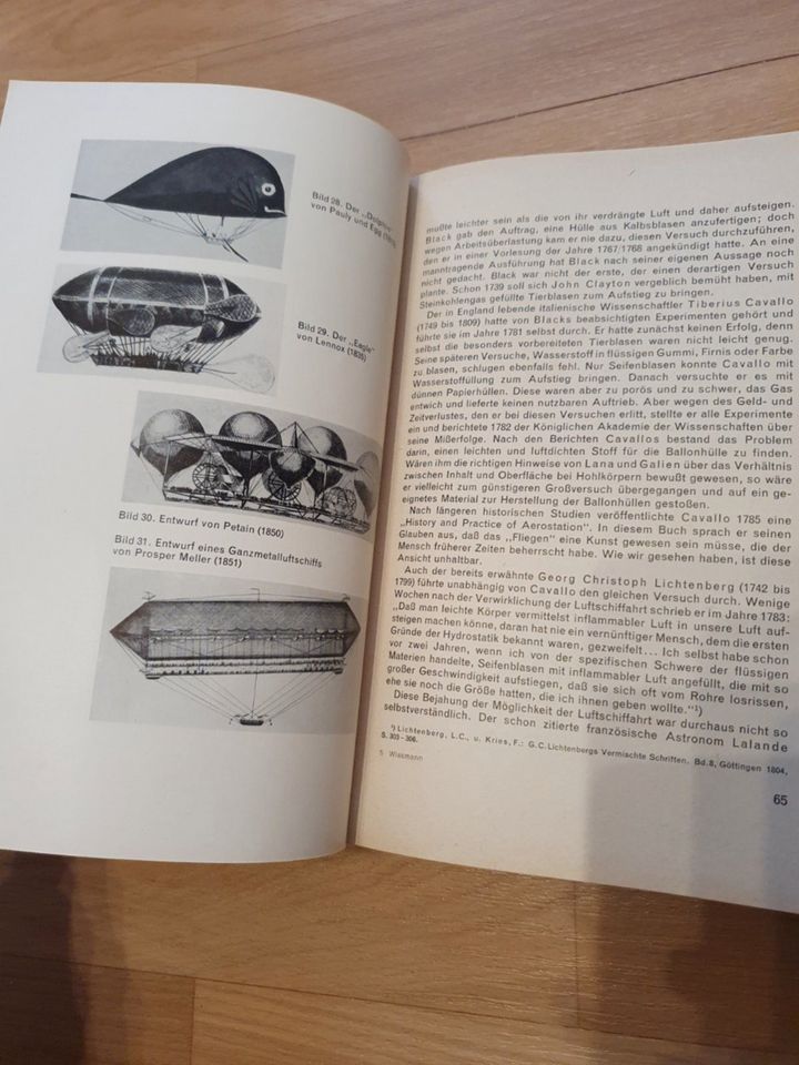 Buch Gerhard Wissmann Geschichte der Luftfahrt 1960 in Halle